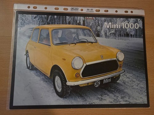 Brochure mini leyland 1000 - leyland, *