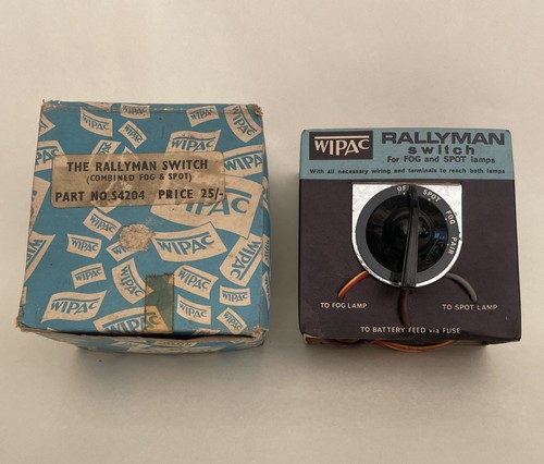Wipac rallyman switch fog spot - wipac,