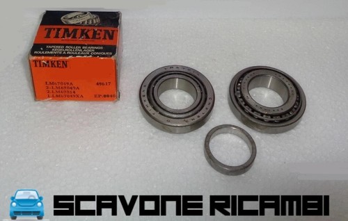 Kit cuscinetti ruota anteriore - kit,